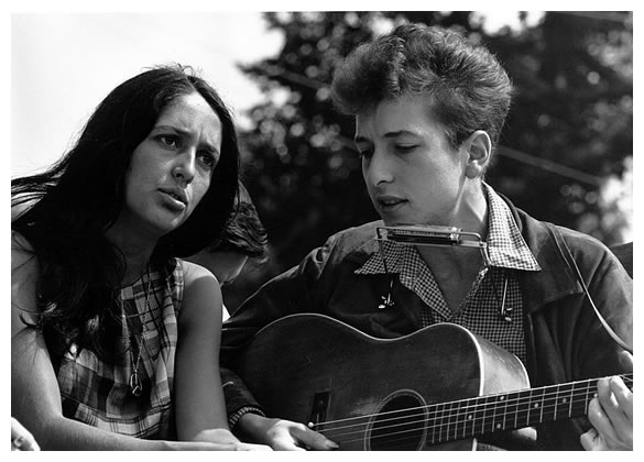 Bob Dylan com Joan Baez