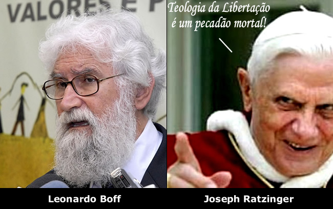 Leonardo Boff e Joseph Ratzinger