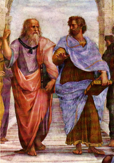 Platão  e  Aristóteles