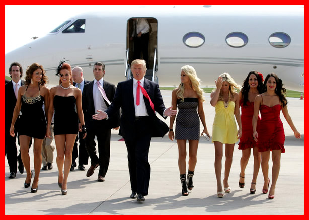 Donald e as mulheres!