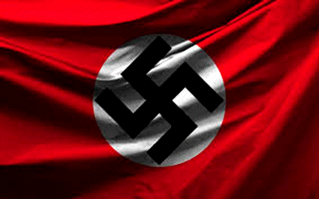 Bandeira Nazista + Sol Negro