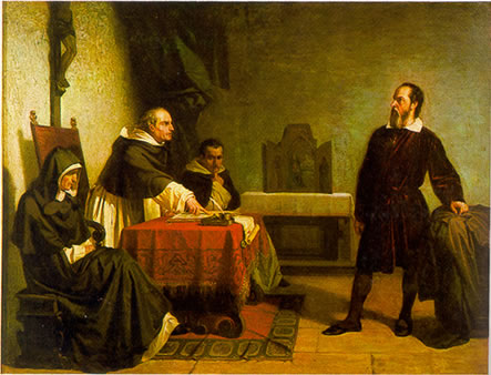 Galileu frente ao tribunal da inquisição romana