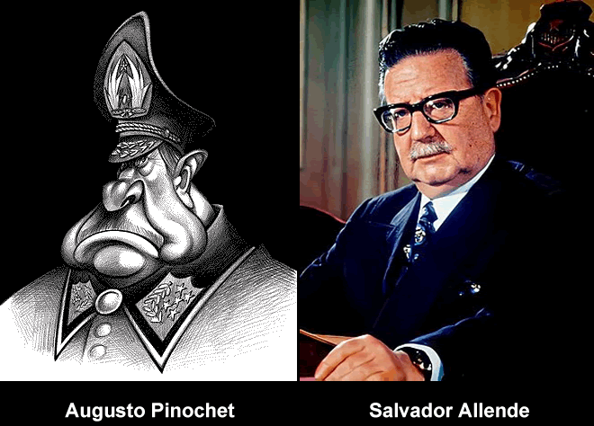 Augusto Pinochet/Salvador Allende