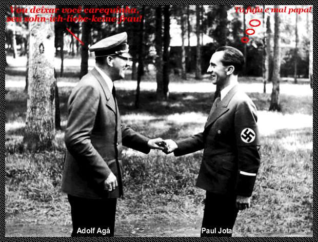 Hitler e Goebbels