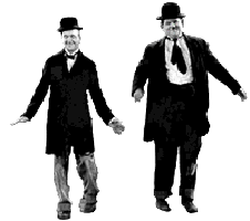 Stan Laurel e Oliver Hardy