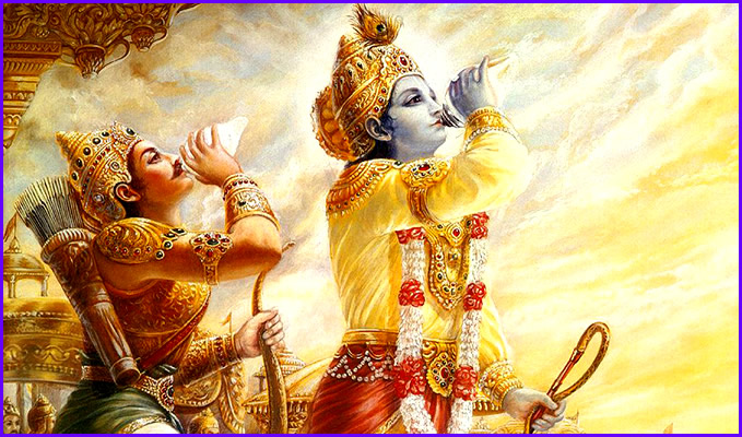 Krishna e Arjuna