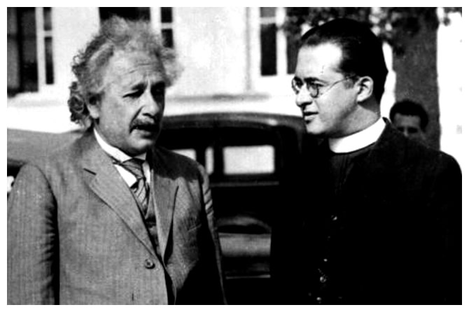 Albert Einstein e Georges Lemaître