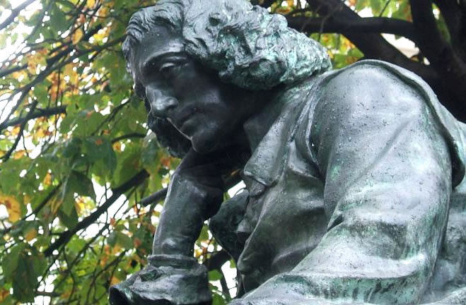 Estátua de Spinoza em Haia