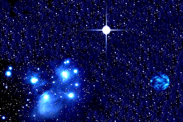 Triângulo Cósmico Sirius-Plêiades-Sol